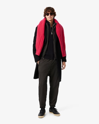 Men's Wool Zip-Up Sweater