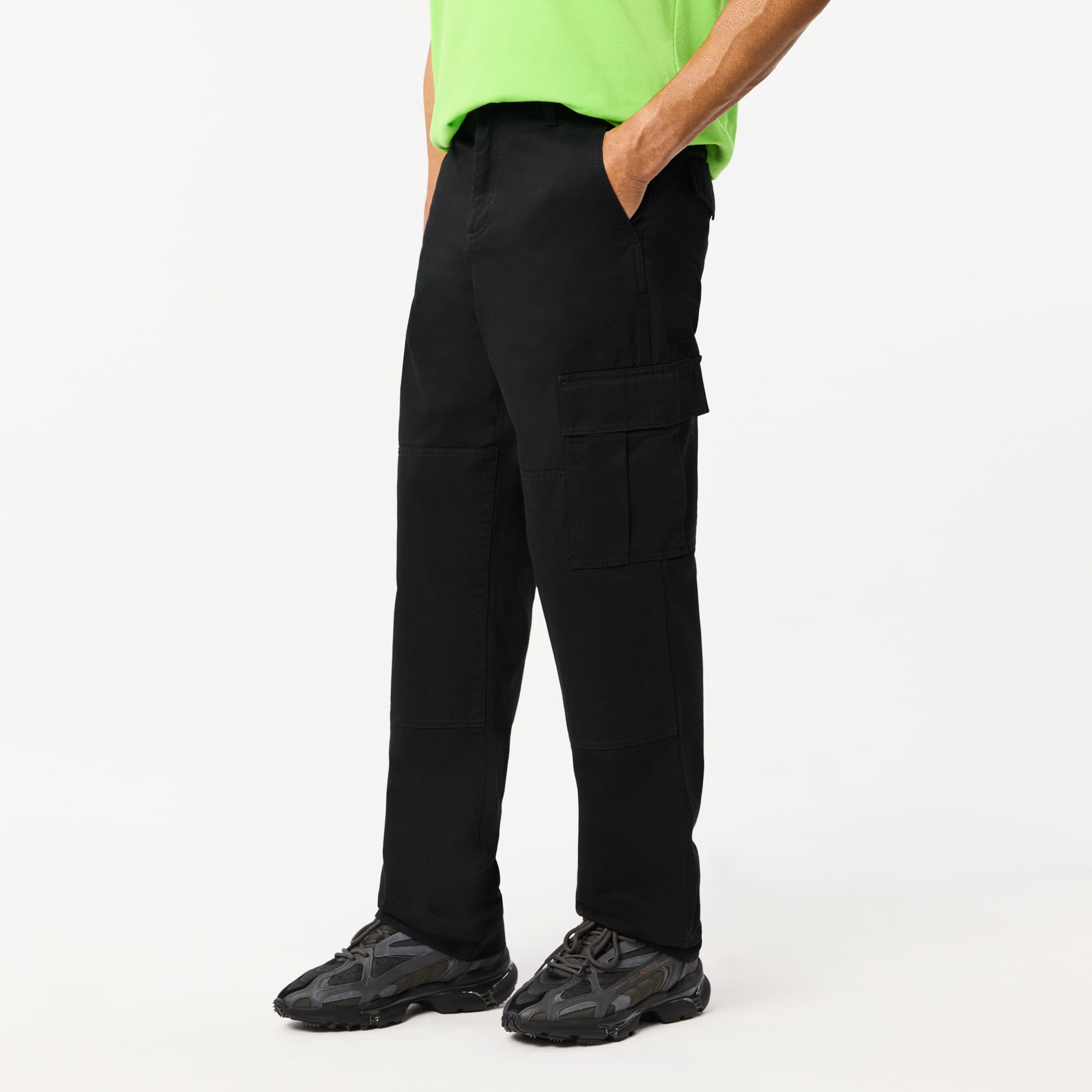 Men's Straight Fit Cotton Cargo Pants - Pants & Sweatpants - New