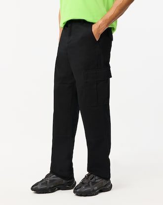 Men's Straight Fit Cotton Cargo Pants