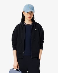 Women's Zip-Up Piqué Hoodie