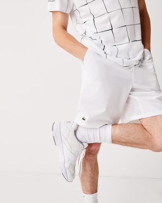 Shorts Lacoste SPORT para Tennis en Tafet&aacute;n stretch para hombre