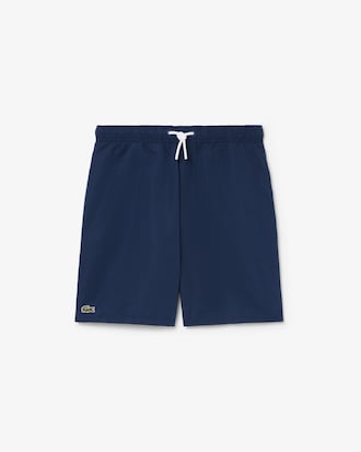 Monochromatic Lined Swim Trunks