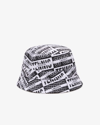 Gorro de pescador reversible de algod&oacute;n con estampado