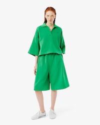 Women's Runway Oversized Satin Shorts