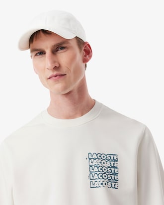Sudadera Para Hombre En Tejido Polar Con Estampado Gr&aacute;fico