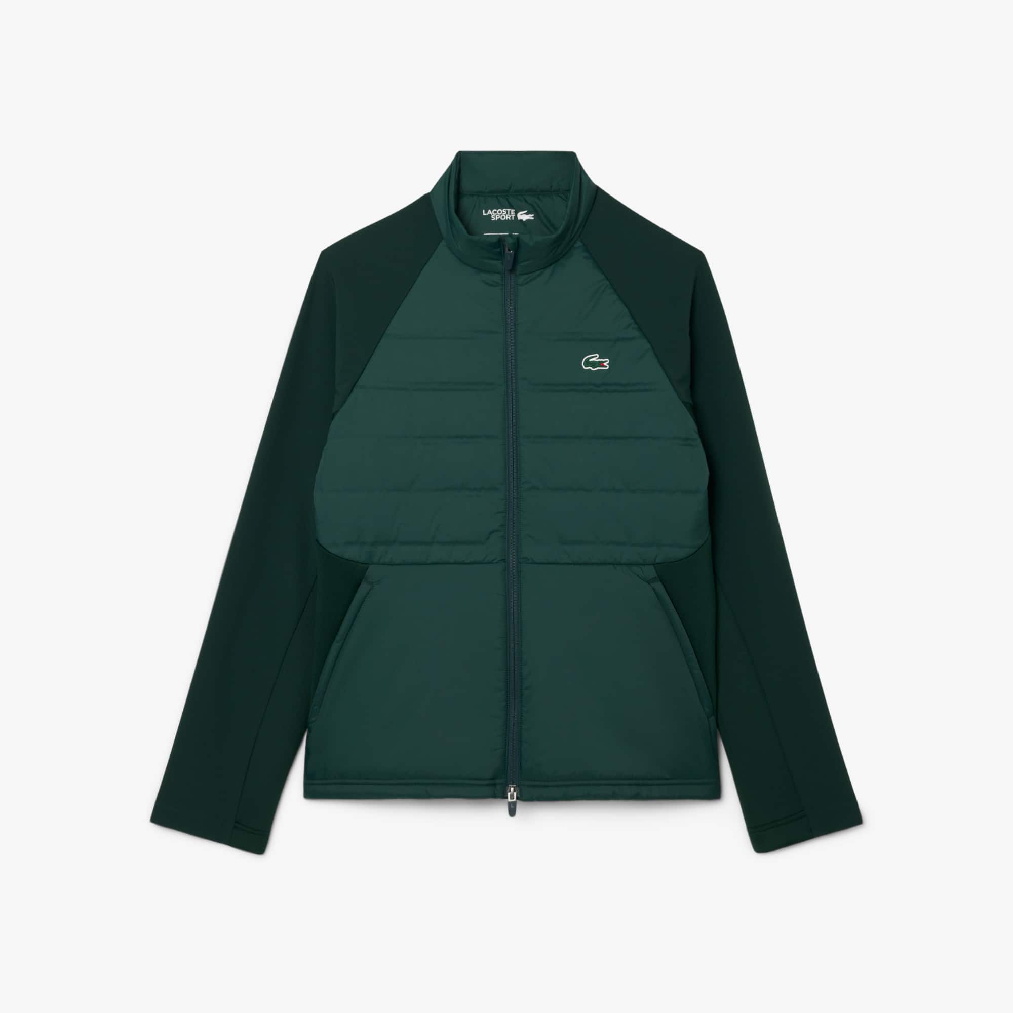 Men's High-Neck Quilted Golf Jacket