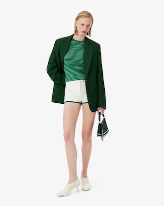 Runway Striped Jersey T-shirt