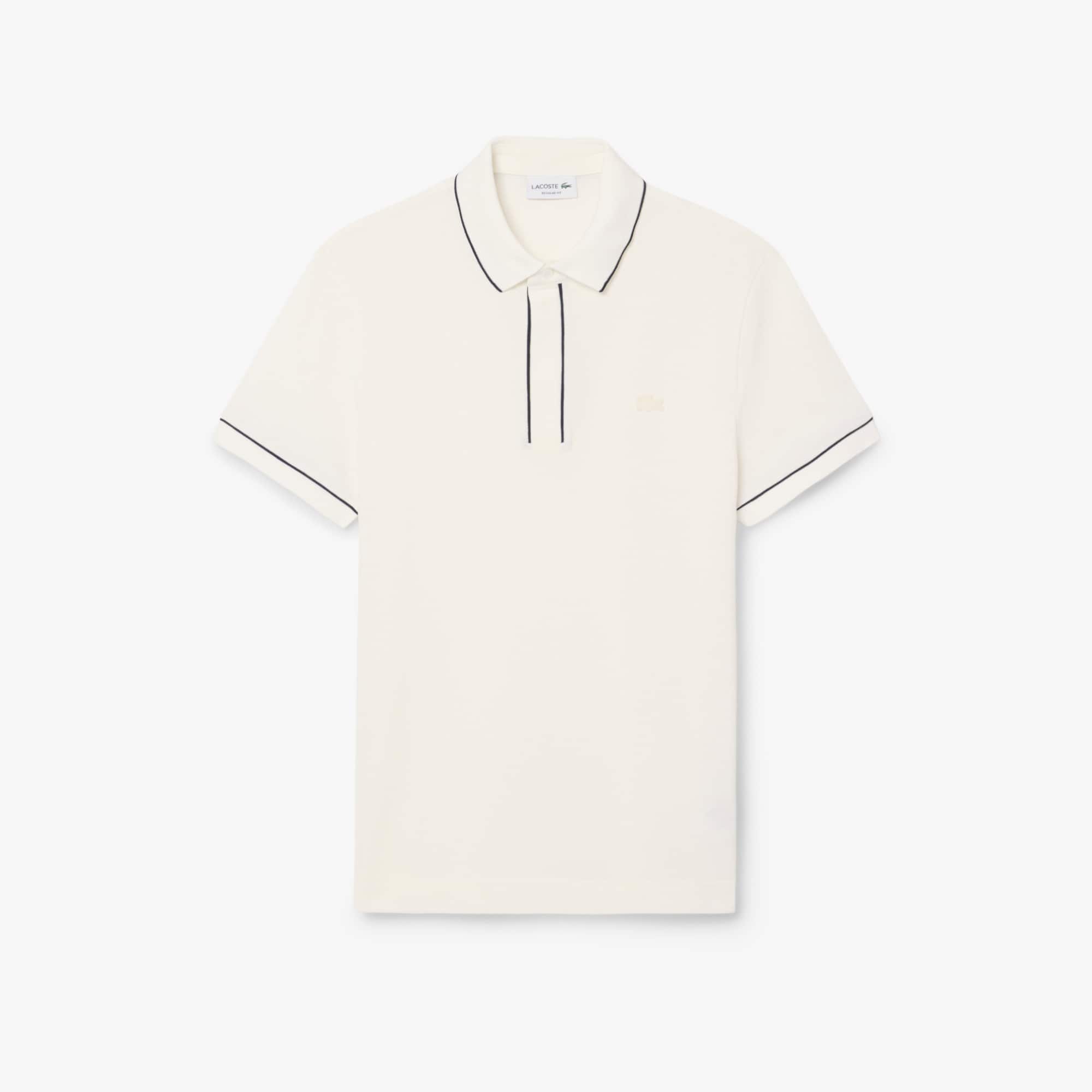 Men's Regular Fit Paris Stretch Piqué Polo - Polo Shirts - New In