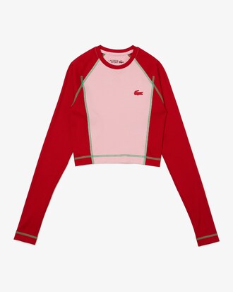 Women's SPORT Short Ribbed Stretch T-Shirt