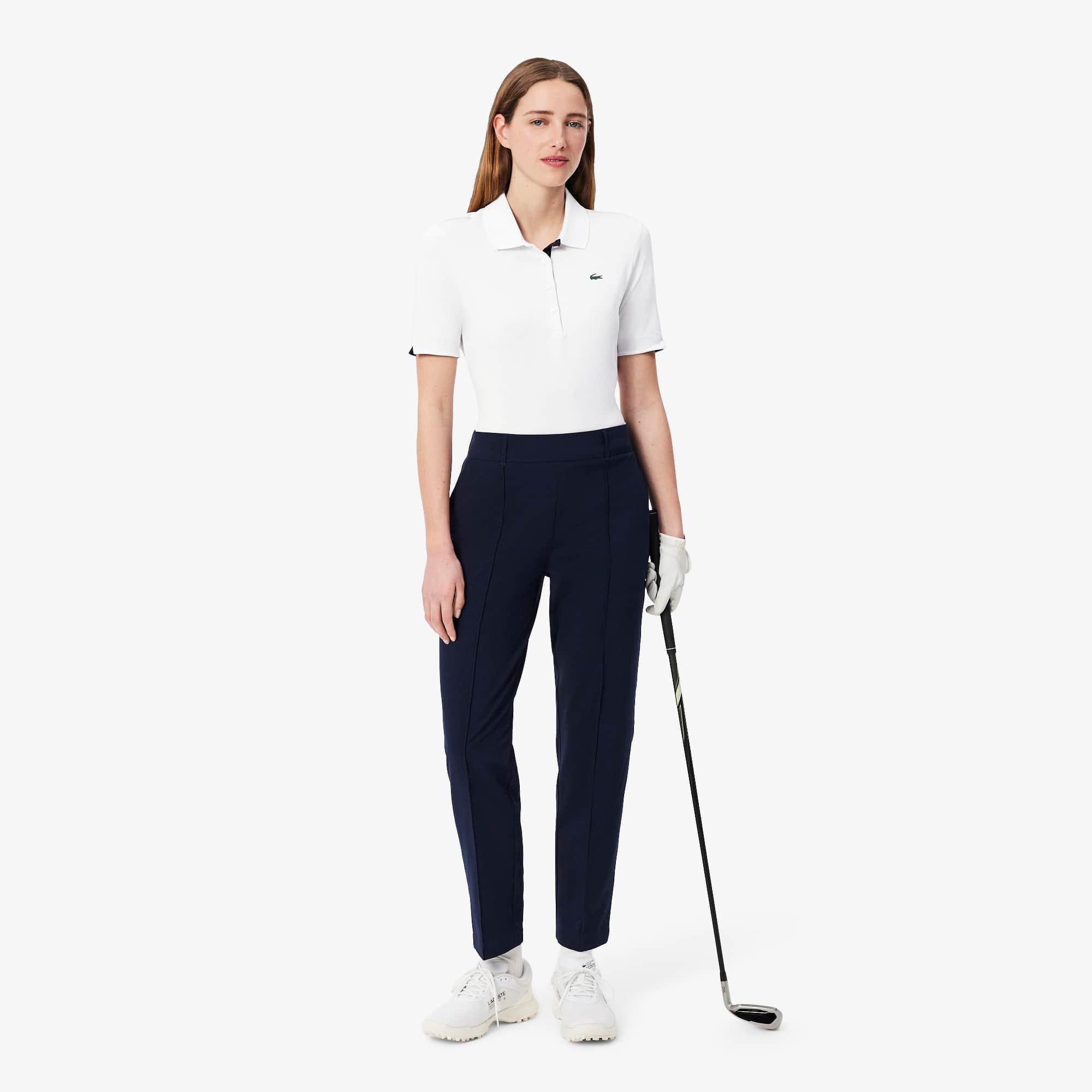 Women's Slim Fit UV Protect Stretch Golf Polo - Polo Shirts