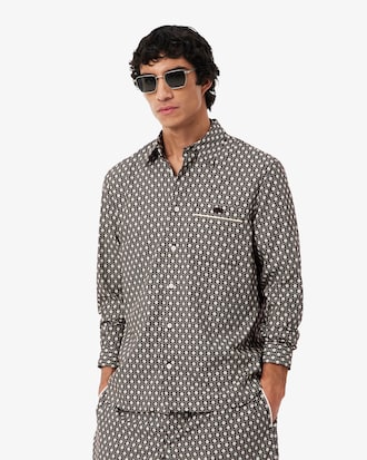Regular Fit Printed Cotton Shirt
