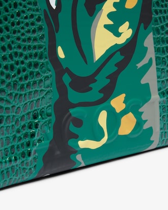 Unisex Runway Embossed Crocodile Tote