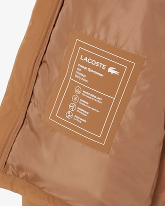 Men's Water-Repellent Hooded Down Jacket