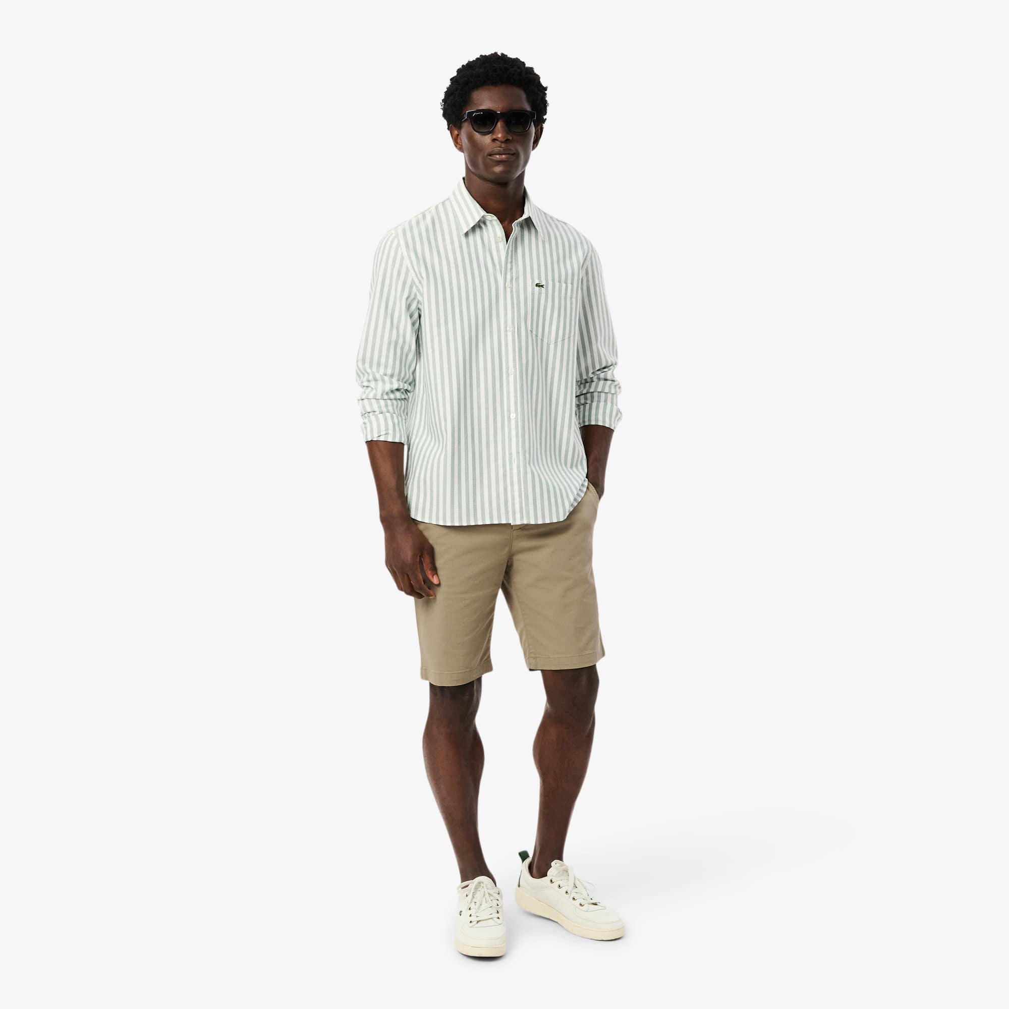 Lacoste Men's Slim Fit Stretch Cotton Shorts