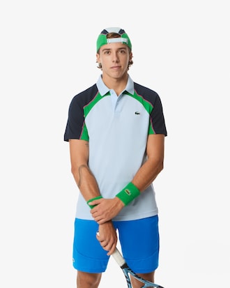 Men's Ultra Dry Colorblock Tennis Polo