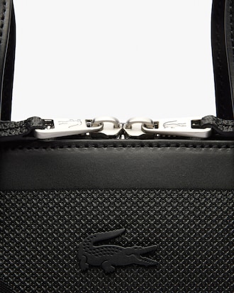 Chantaco Piqué Leather Computer Bag