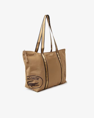 Sac cabas femme Lacoste avec fonction compressible