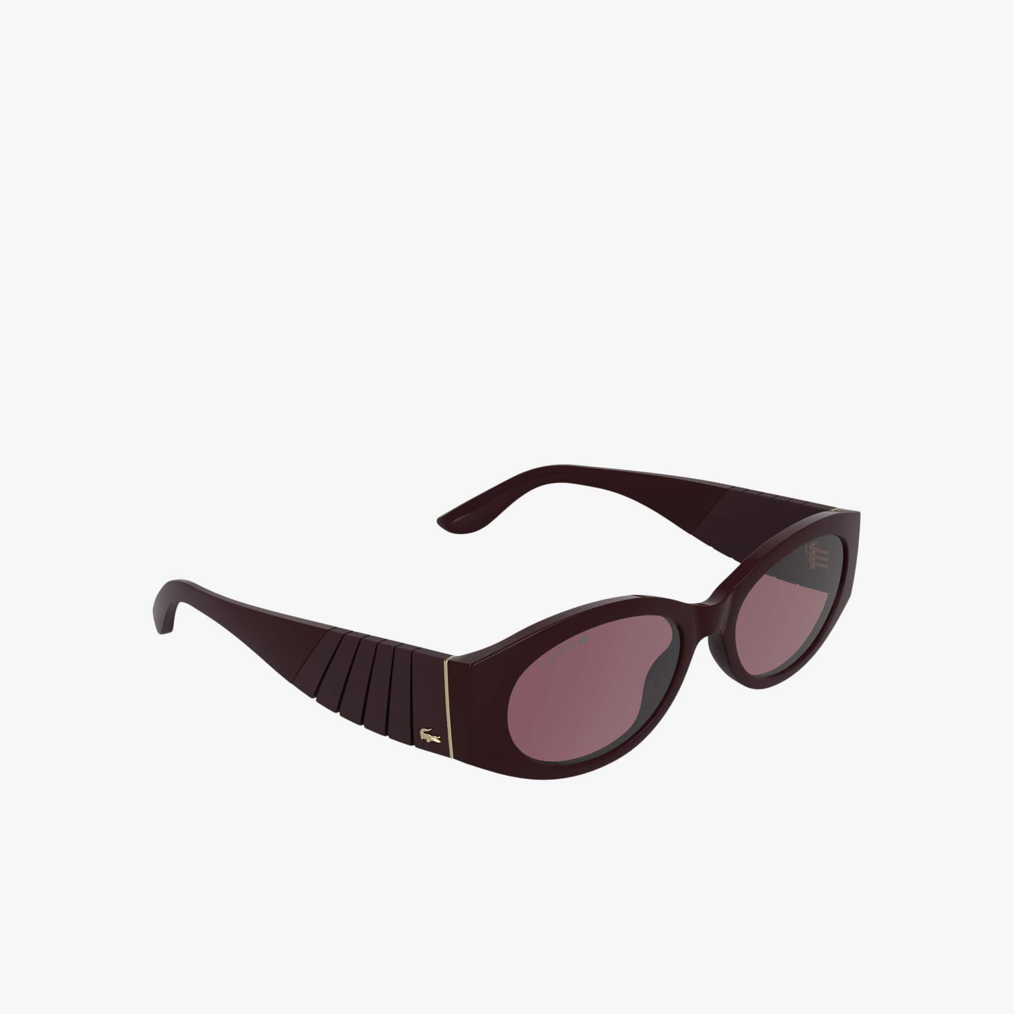 Plissé Oval Glasses