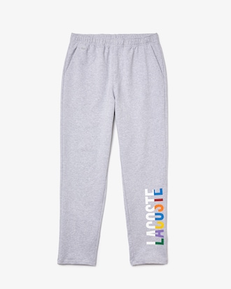 Men's Branded Cotton Fleece Lounge Pants