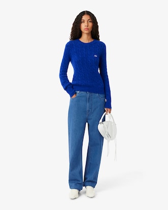 Runway Wide Fit Denim Barrel Leg Jeans