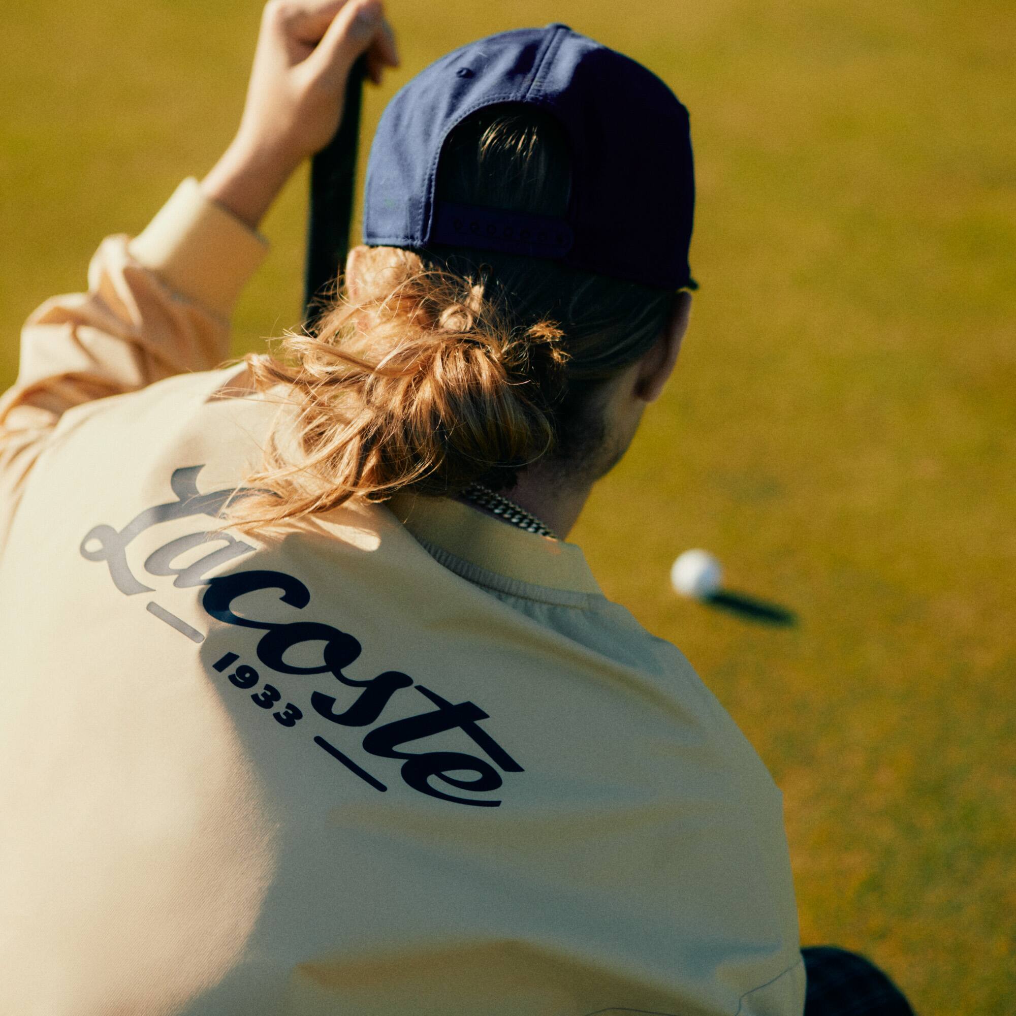 Men's Loose Fit Golf Windbreaker Sweatshirt - Sweaters