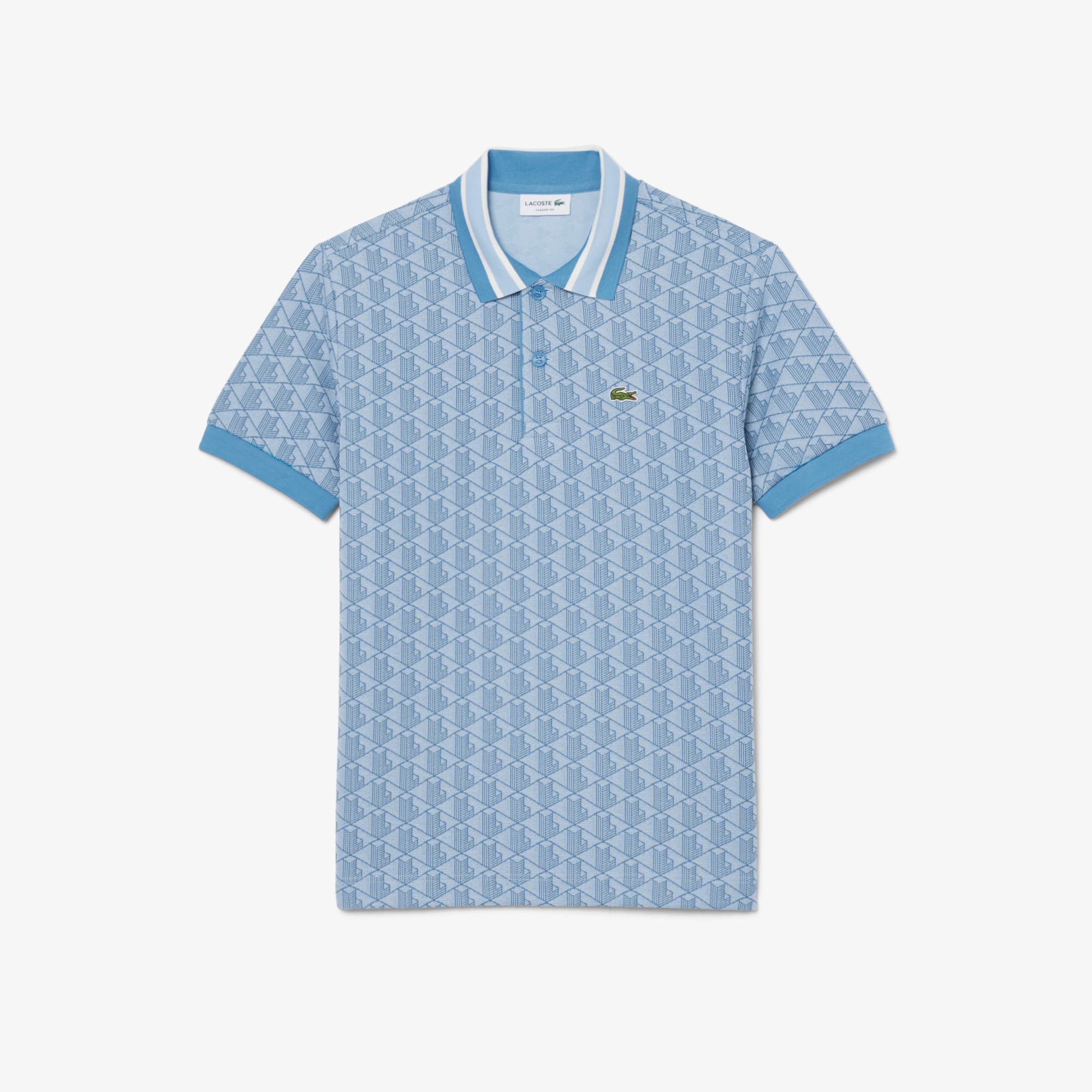 Men's Classic Fit Monogram Polo - Polo Shirts - New In 2026 | Lacoste