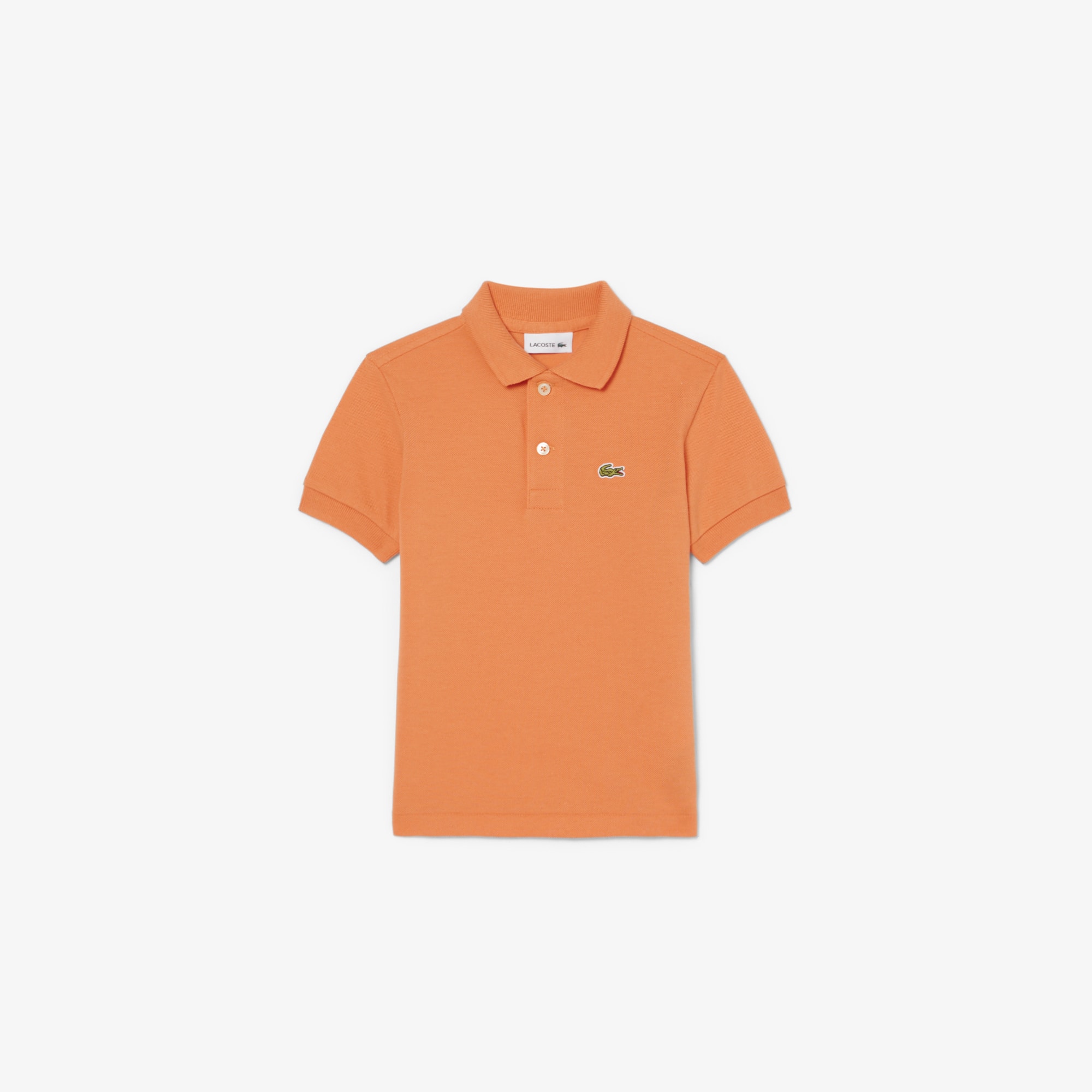 Lacoste Boys' Petit Piqué Polo - 4 Years In Orange