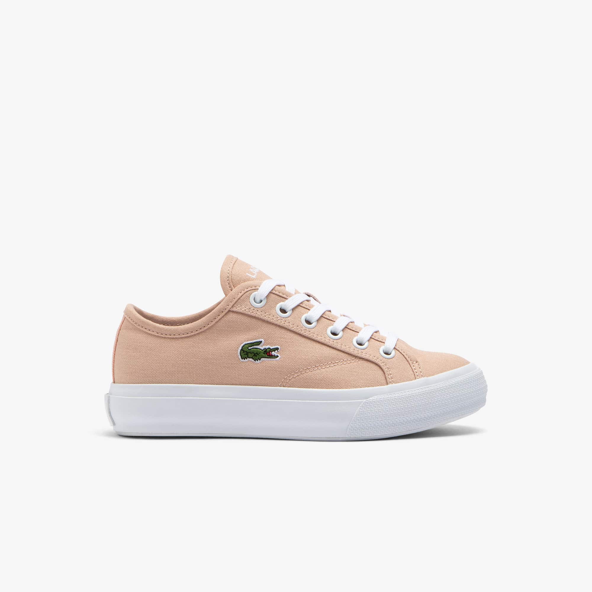 Lacoste Sneakers Backcourt Para Niños Rosa