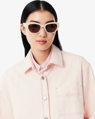 Sobrecamisa vaquera extragrande para mujer