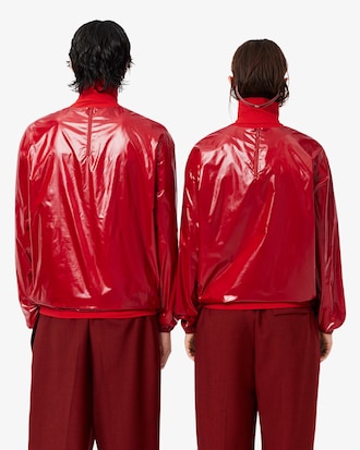 Runway Glossy Taffeta Sweatshirt