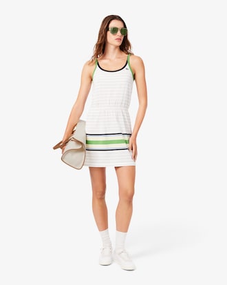 Striped Cotton Tank Dress