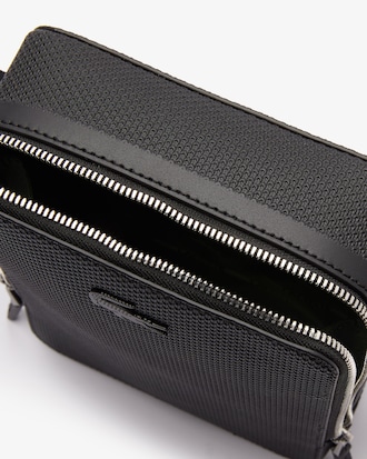 Chantaco Piqué Leather Shoulder Bag