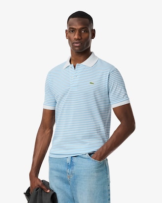 Polo De Petit Piqu&eacute; De Rayas Classic Fit L.12.12