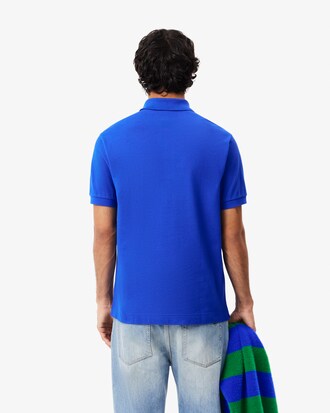 Polo con insignia L.12.12 de corte clásico