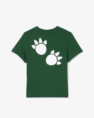 Playera De Algod&oacute;n Con Estampado De Cocodrilo