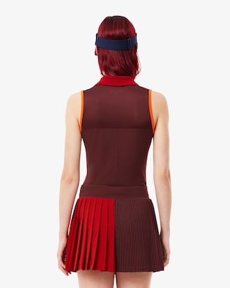 Women's Slim Fit Ultra Dry Sleeveless Tennis Polo