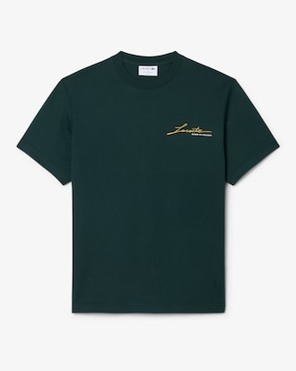French Made Signature Embroidery T-shirt