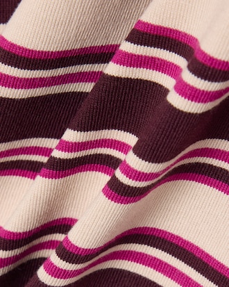 Playera de Tejido Jersey de Rayas