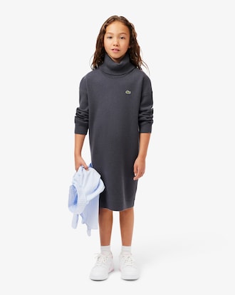 Kids' Knit Turtleneck Dress 