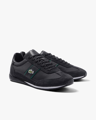 Men's Angular Leather Sneakers