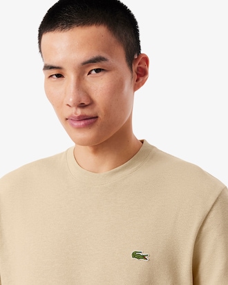 Heavy Cotton and Linen Piqu&eacute; T-Shirt