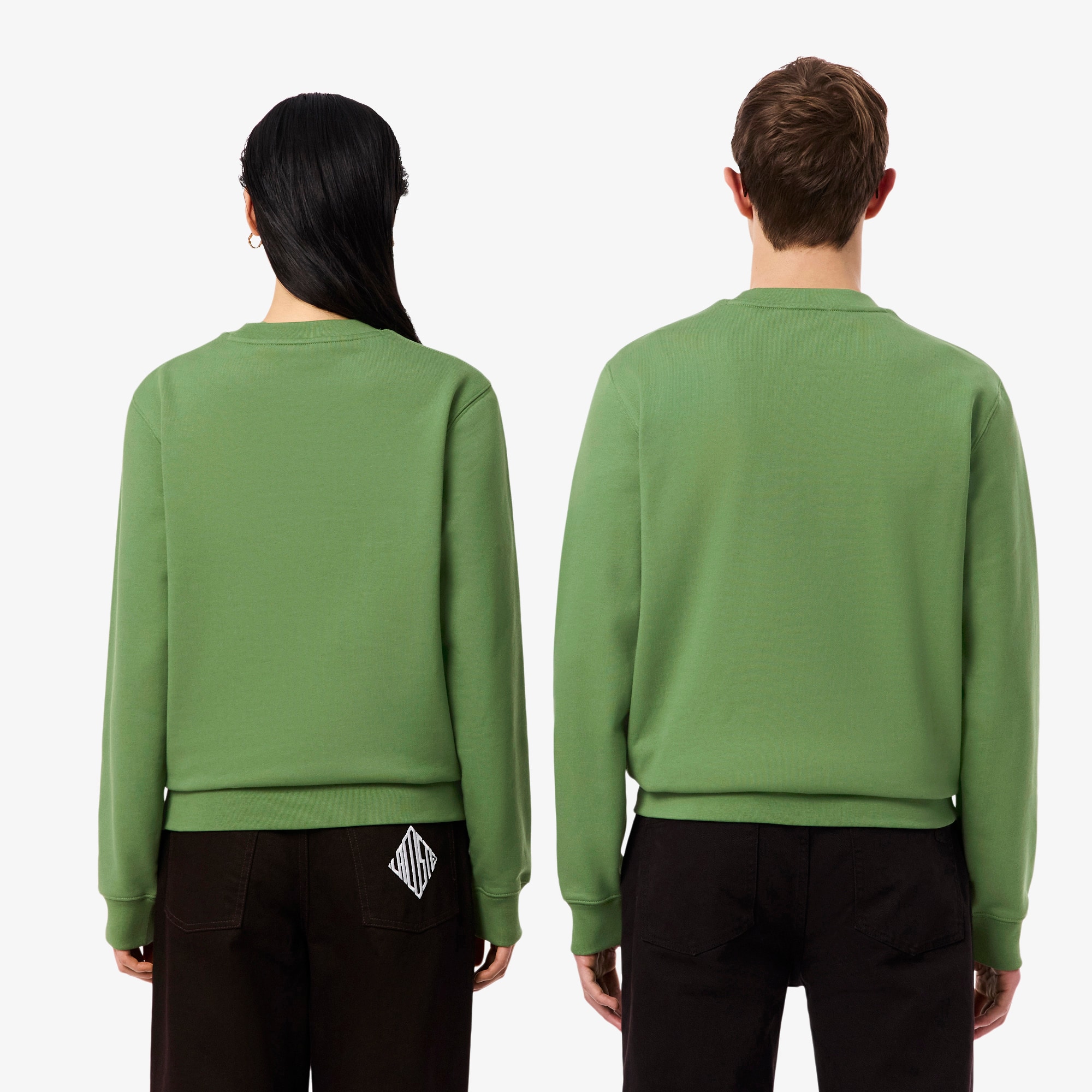 Embossed Fleece Sweatshirt