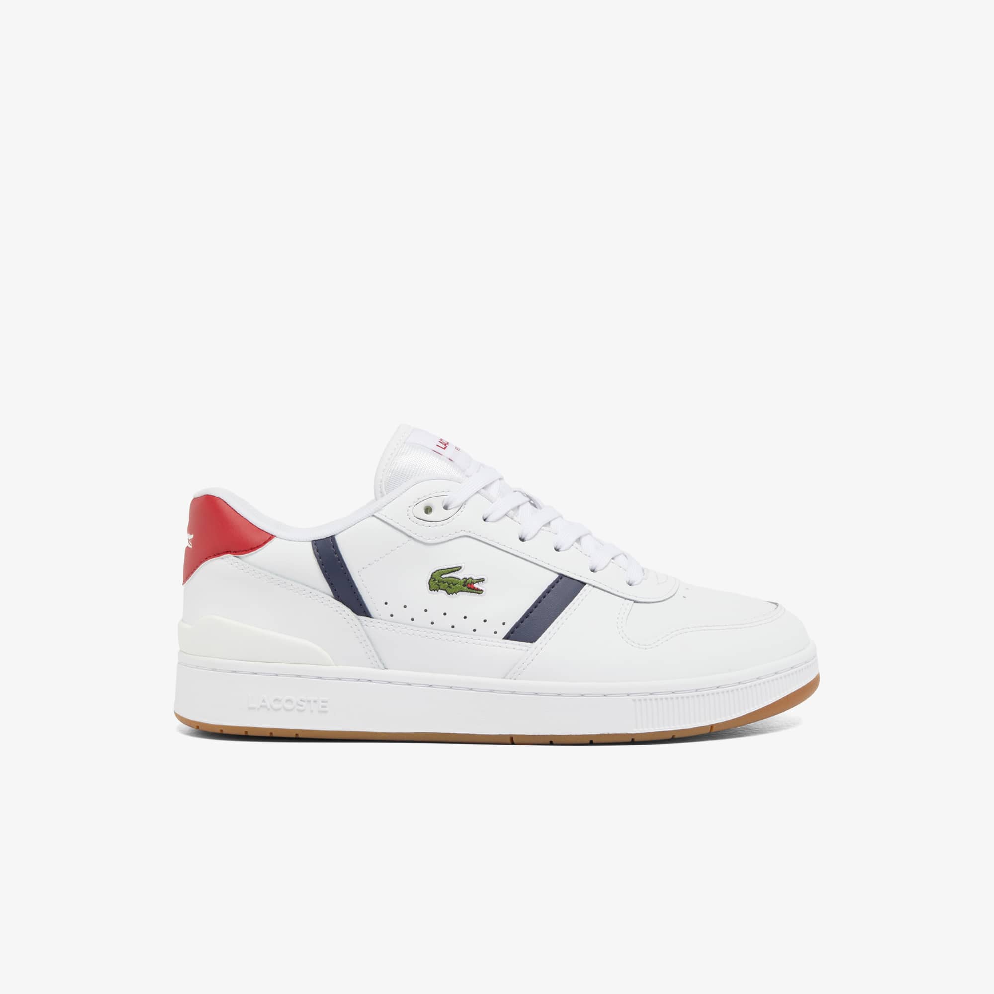 Lacoste Men's T-Clip Set Leather Sneakers