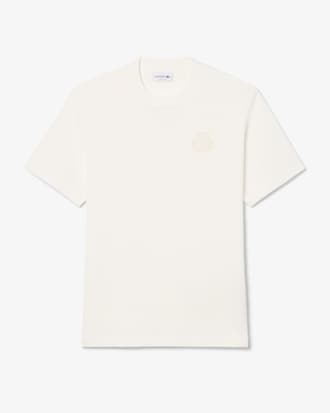 Embroidered Shield Accent Heavy Jersey T-shirt