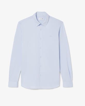 Slim Fit Cotton Blend Shirt