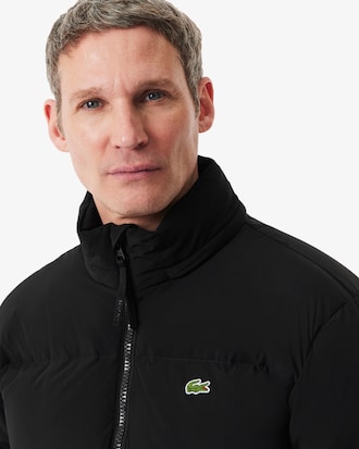 Men's Water-Repellent Hooded Down Jacket