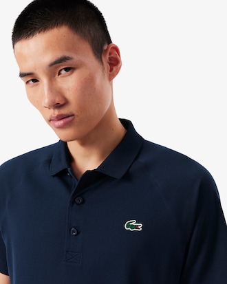 Polo de golf Regular Fit con protecci&oacute;n UV para hombre