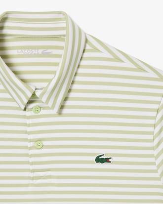 Regular Fit Ultra Dry Striped Golf Polo