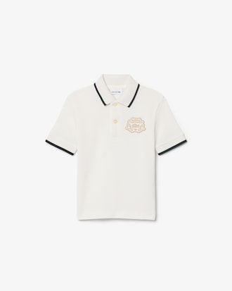 Polo de Petit Piqu&eacute; con Insignia