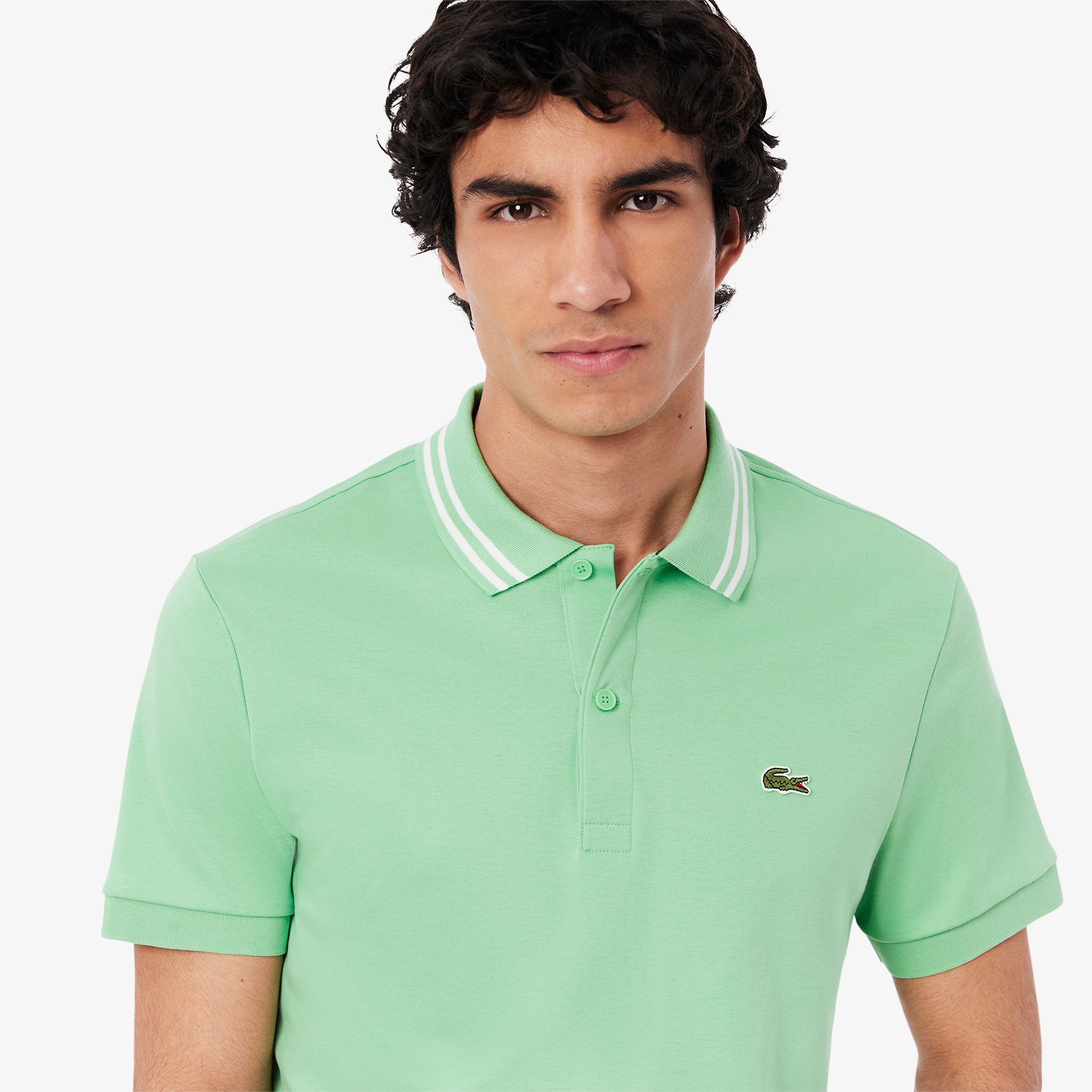【送料&関税込】Lacoste Polo pima Lacoste Pima Cotton Polo DH2050 Men White New SS25 | eBay